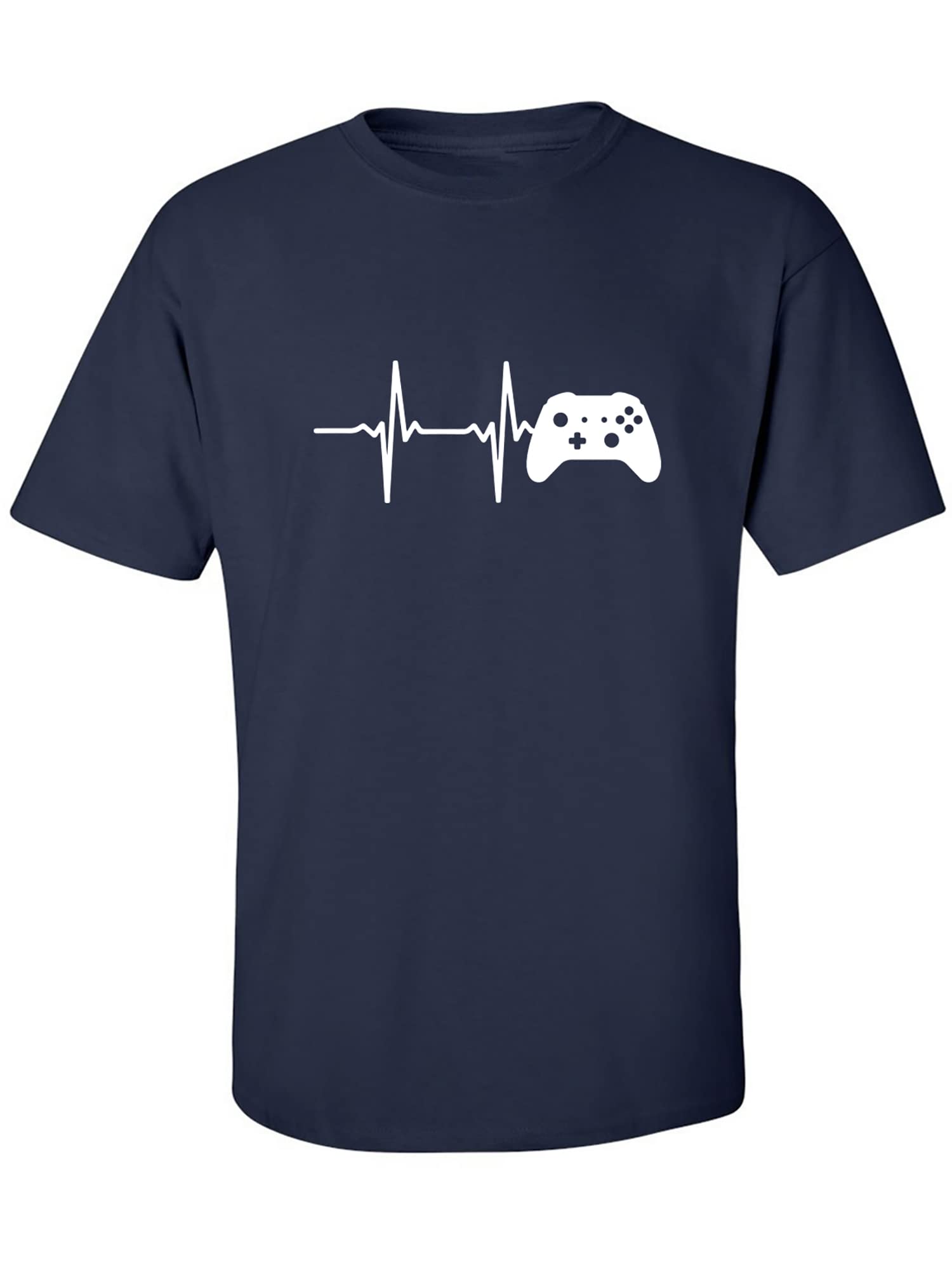 Heartbeat of a Gamer 2 - Cool Graphic Short Sleeve T-Shirt for Men & Women | Casual Gaming Tee for Everyday Wear, Conventions & Esports Events