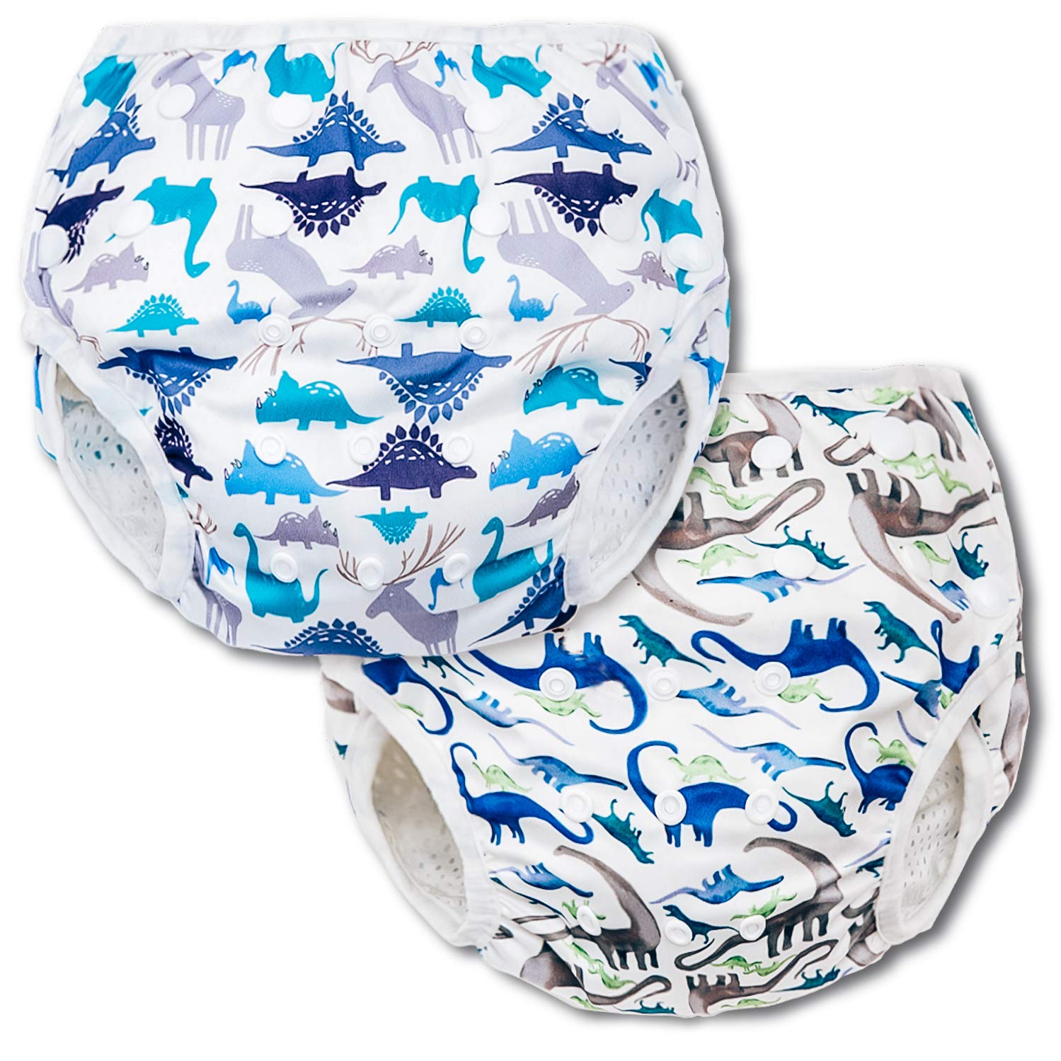**Joyo Roy Reusable Baby Swim Diaper - Waterproof Toddler Swim Diaper for Boys & Girls (Size 5, Medium/Large, 4-6T) - Perfect for Pool, Beach & Water Play**