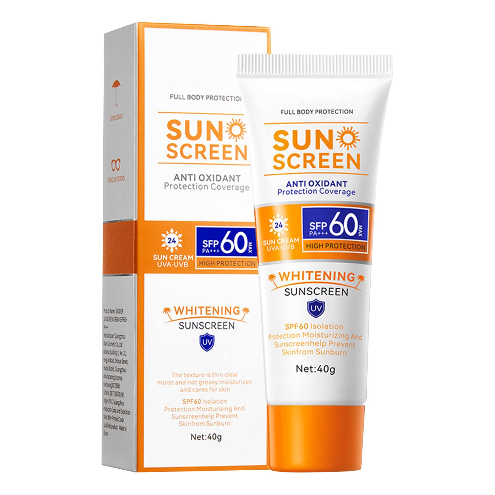 Natural Sunscreen Spray SPF 50 - Whitening, Anti-Sweat & Hydrating Sunblock with Moisturizing Formula | Non-Greasy, Refreshing & Lightweight for Daily Sun Protection | Perfect for Beach, Outdoor Sports & Summer Activities