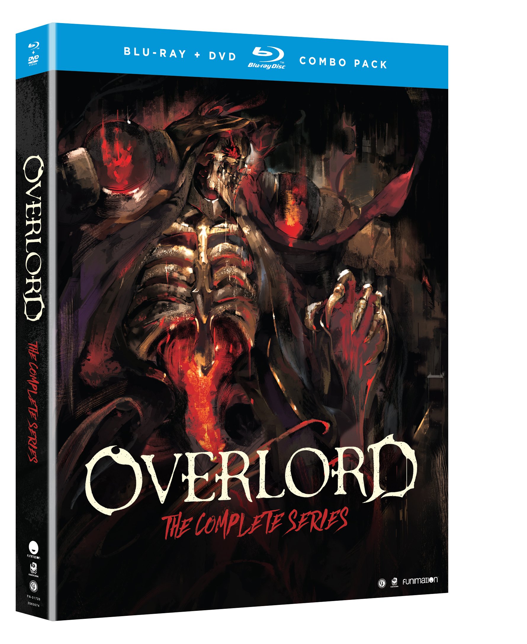 Overlord: Season 1 Blu-ray - Complete Anime Series Box Set | Fantasy Adventure Action | Perfect for Anime Collectors & Home Entertainment