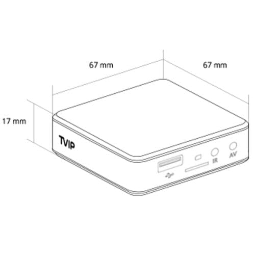 Generic TVIP710 S-Box v.710 Smart Android TV Box - Amlogic S905W2 Quad-Core, 1GB RAM, 8GB Storage, 4K UHD, Android 11 - Replacement for TVIP605 TV Box - Media Player for Streaming, Gaming & Home Entertainment