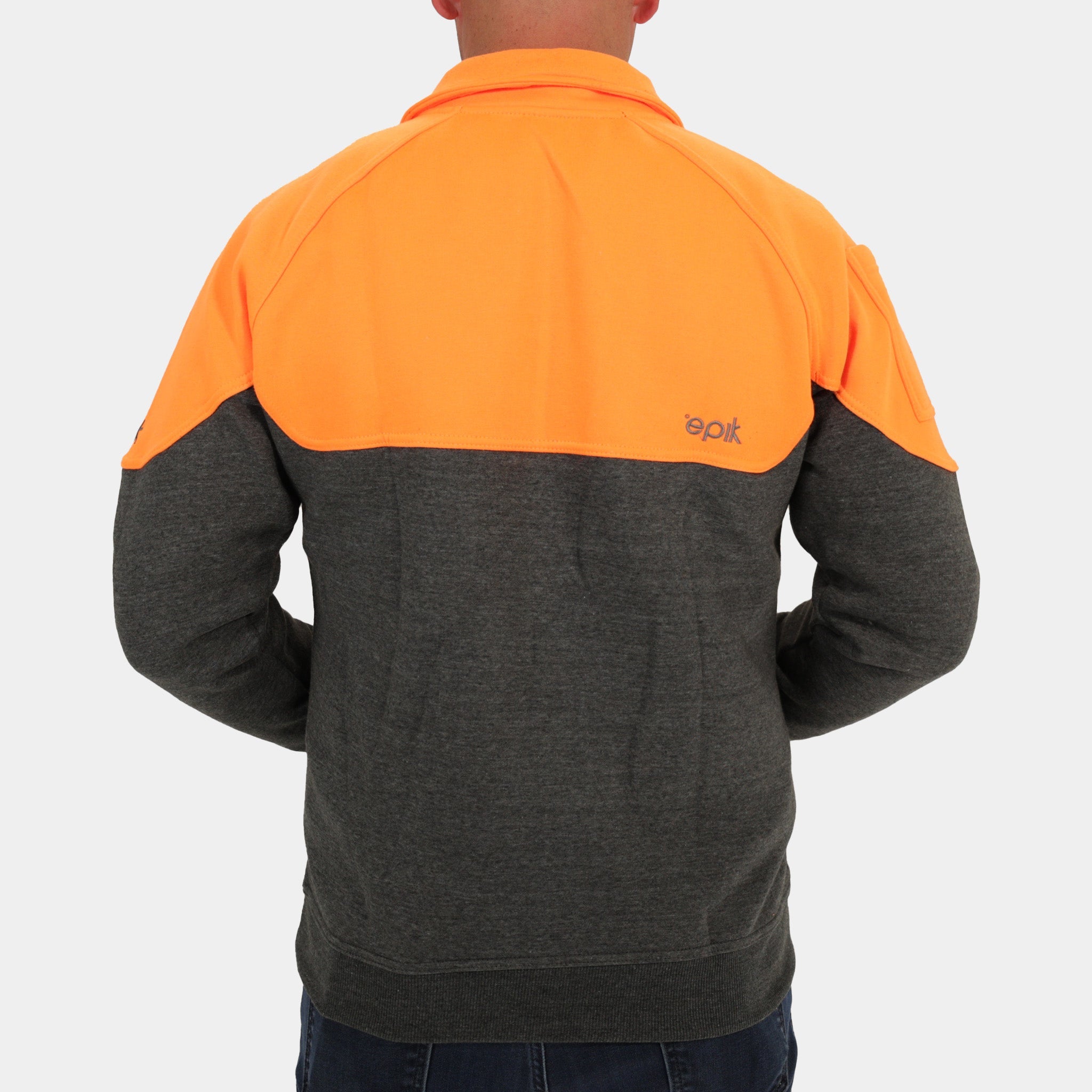 Peak Quarter Zip Sweater for Men - Lightweight Fleece Pullover with Zipper, Comfortable Casual & Outdoor Wear for Hiking, Running, and Travel