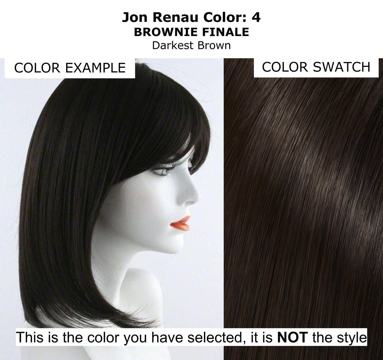 EasiPieces 4 Inch Wide German Chocolate Brown Human Hair Topper - 12 Inch Remy Hair with Polyurethane Base for Thinning Hair & Volume - Perfect for Daily Wear, Special Occasions & Hair Loss Solutions