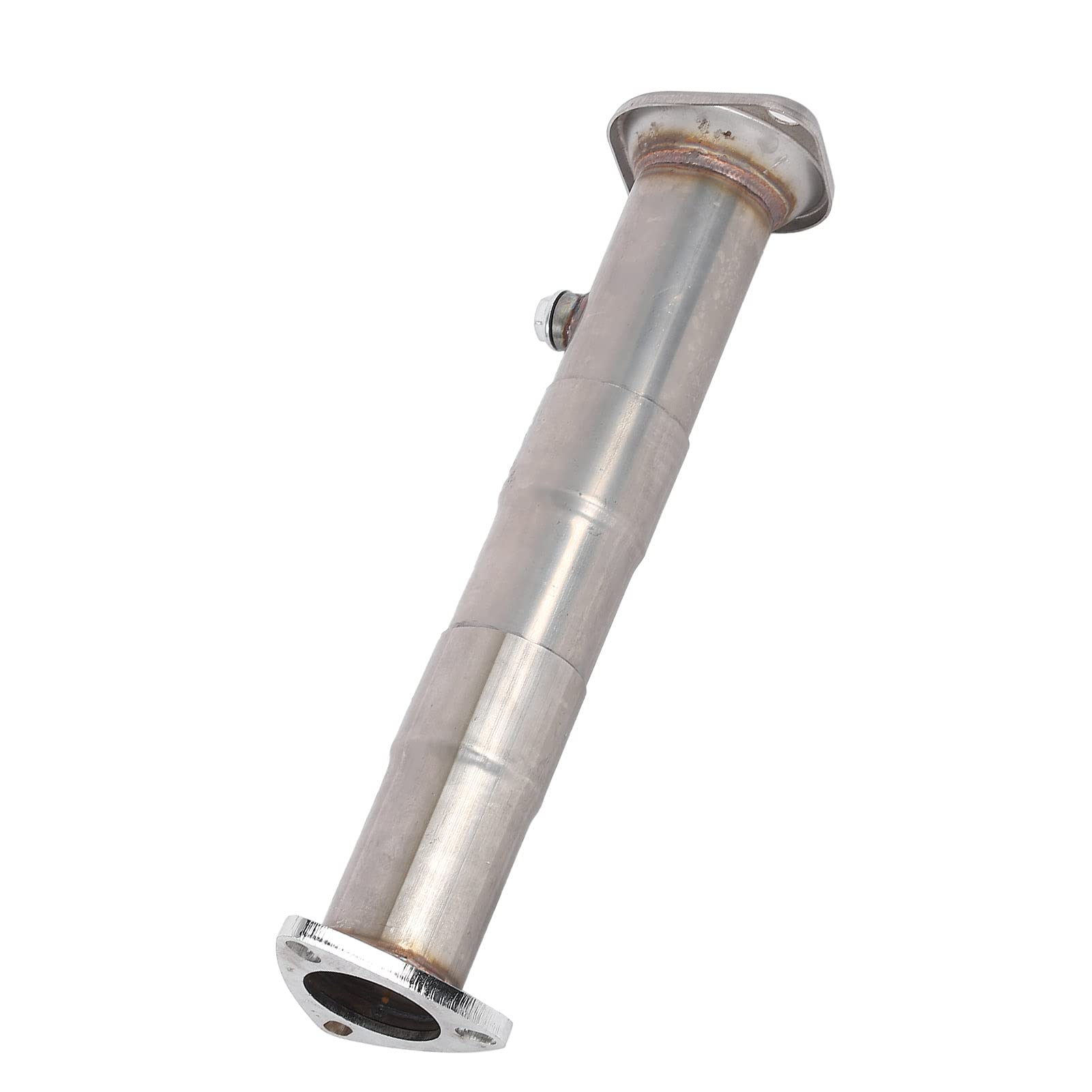 3PCS High Flow Catalytic Converter Exhaust Pipe - 2.5 Inch Flange Type Universal Fit for Acura & Other Vehicles - Direct Replacement for Engine Swap - Improves Performance & Emissions (Ideal for Street Legal Upgrades & Smog Compliance)