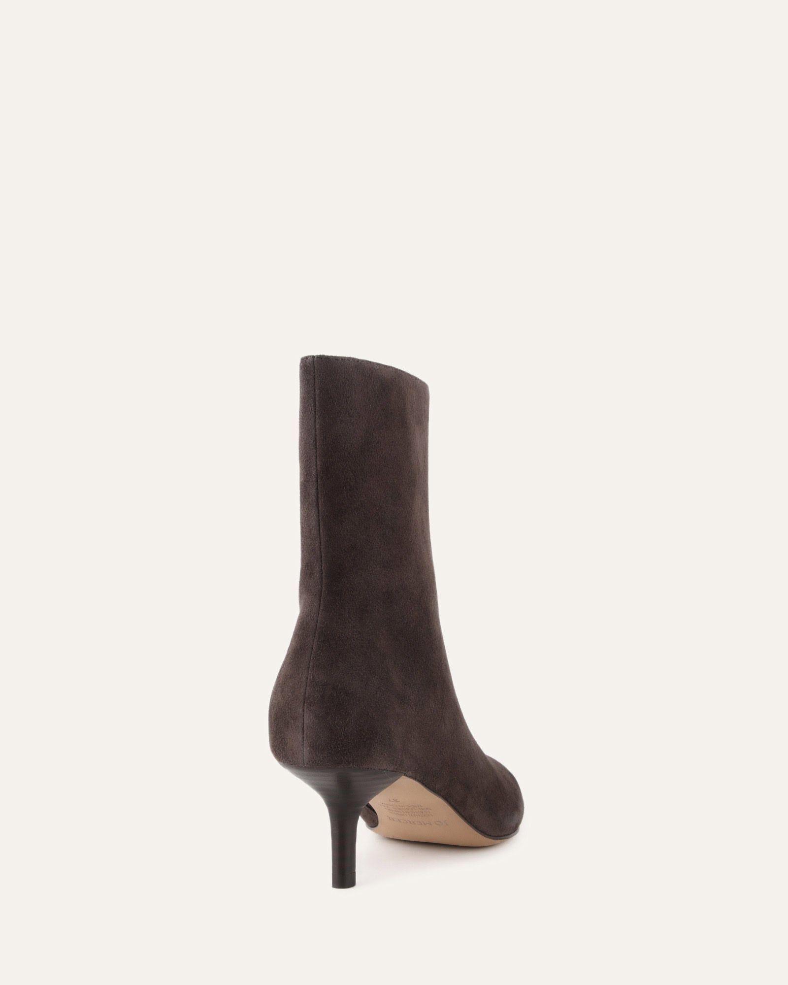 WINNIE Women's Mid Ankle Boots in Bitter Chocolate Suede - Stylish & Comfortable for Fall, Winter & Casual Outfits