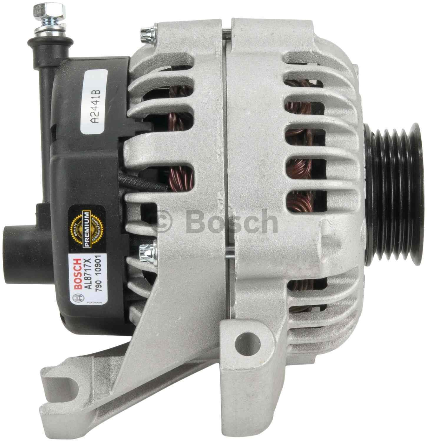 Bosch AL8717X Remanufactured Alternator - High Performance Car Alternator for Ford, Chevy, Dodge | Perfect for Engine Repair & Replacement