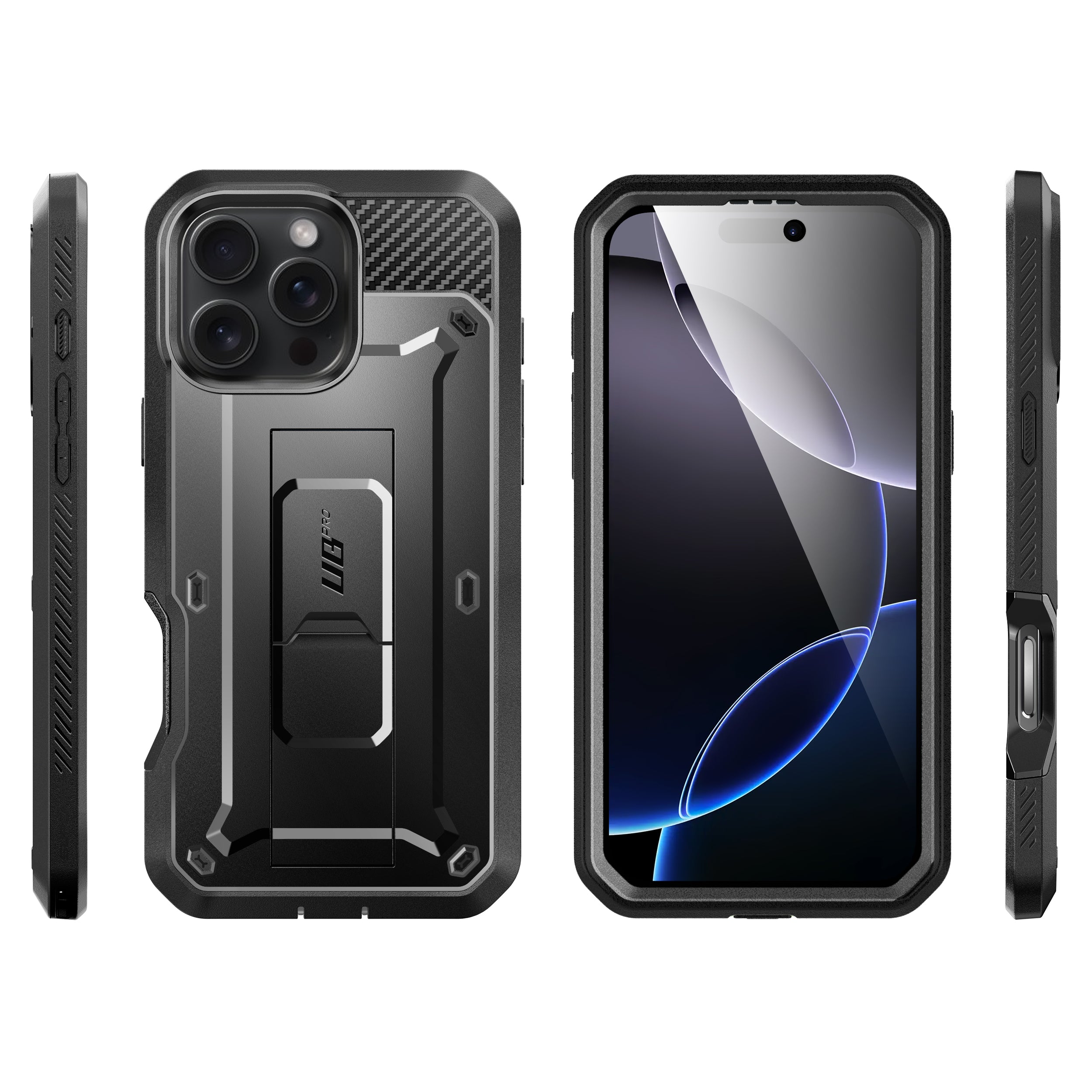 iPhone 16 Pro Max 6.9 Inch Unicorn Beetle PRO Rugged Case - Heavy Duty Shockproof Protective Cover with Screen Protector - Perfect for Outdoor, Construction & Extreme Sports Use