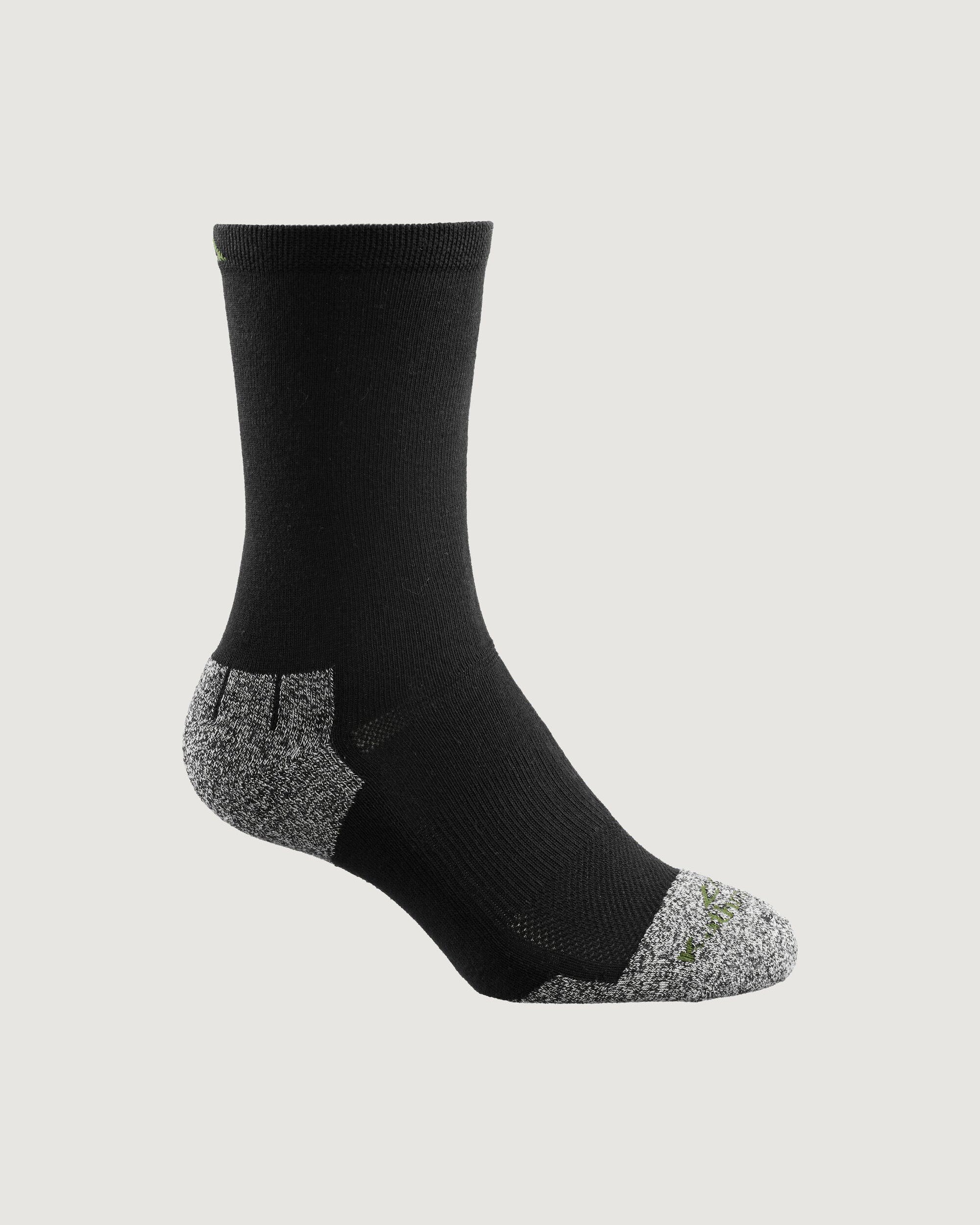 Quick-Dry Travel Socks for Men & Women - Moisture Wicking, Breathable & Odor Resistant - 2 Pack Black - Perfect for Hiking, Running, Gym & Outdoor Activities