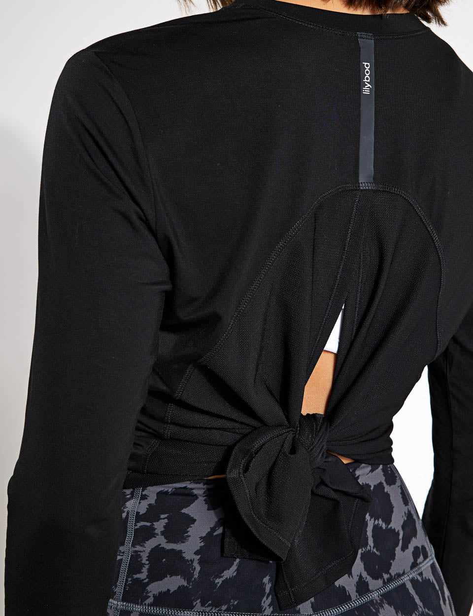 Kendall Women's Long Sleeve T-Shirt - Soft Stretch Basic Top in Black | Casual Wear, Layering, Everyday Outfits