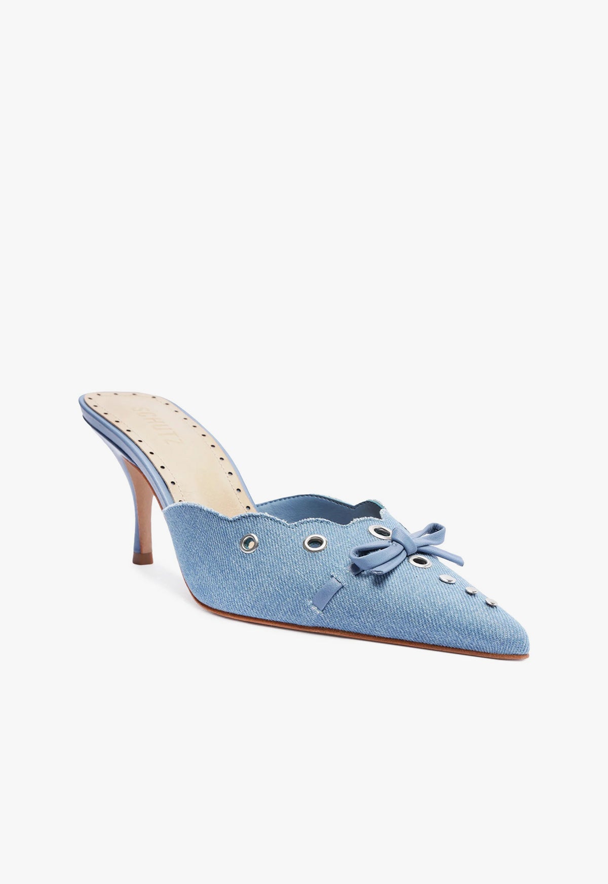 Hilly Women's Denim High Heel Pumps - Stylish & Comfortable Dress Shoes for Work, Party & Evening Out