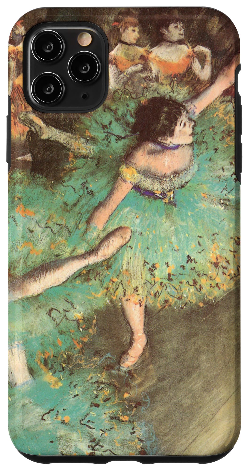 iPhone 11 Pro Max Case - Edgar Degas The Green Dancer Ballet Art Cover | Protective Phone Case for Ballet Lovers & Art Enthusiasts | Perfect Gift for Dancers & iPhone Users