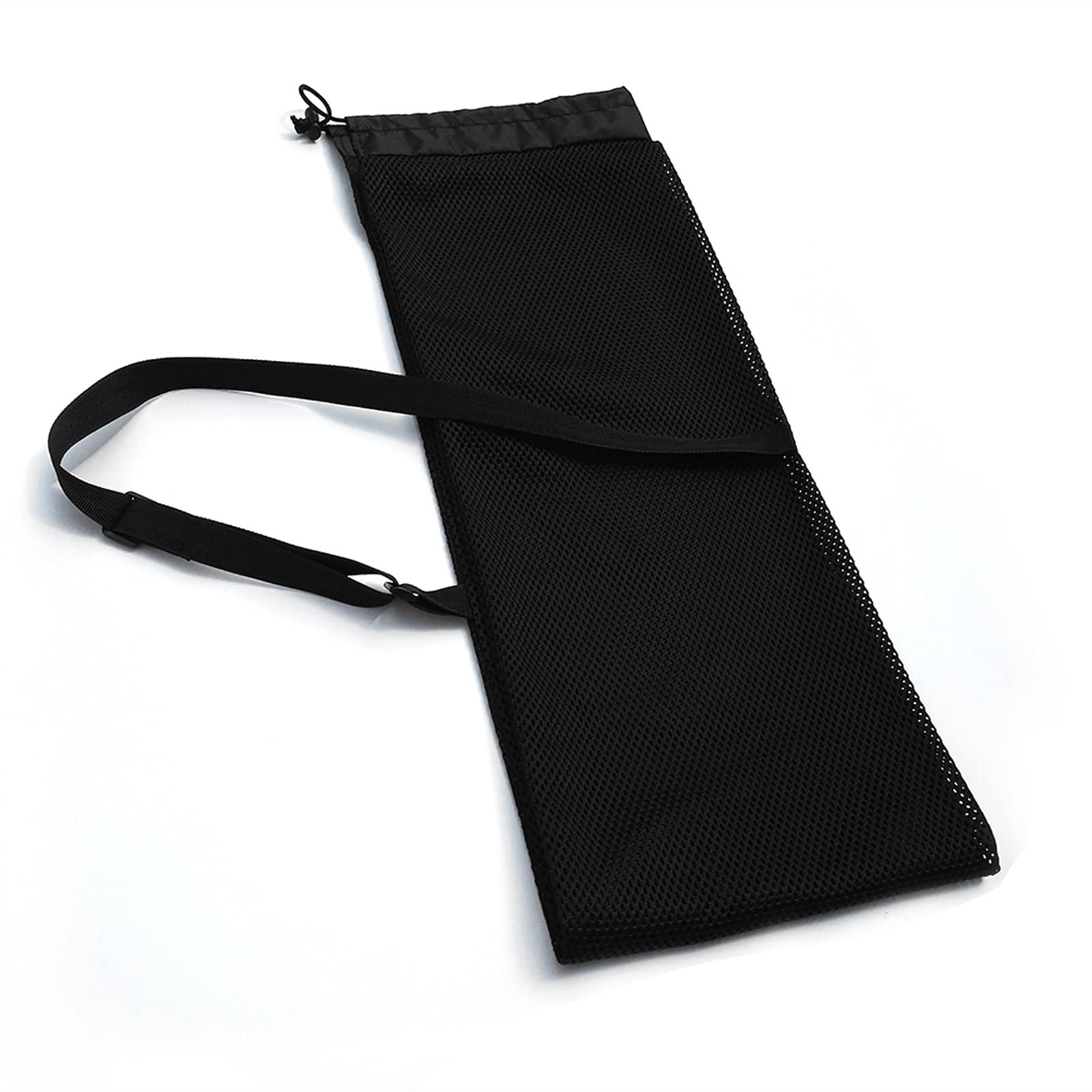 **Premium Mesh Kayak & SUP Paddle Bag with Sling Handle - Durable Split Shaft Canoe Paddle Cover for Storage & Travel (Black) - Ideal for Kayaking, Canoeing & Stand-Up Paddleboarding**