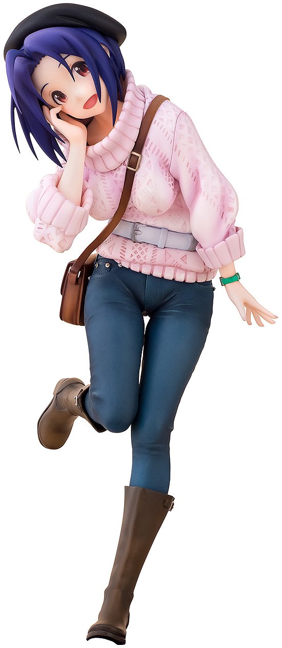 The Idol Master Azusa Miura 1/8 Scale PVC Figure - Anime Collectible for Display & Decoration | Perfect for Otaku Rooms, Gaming Setups & Anime Conventions