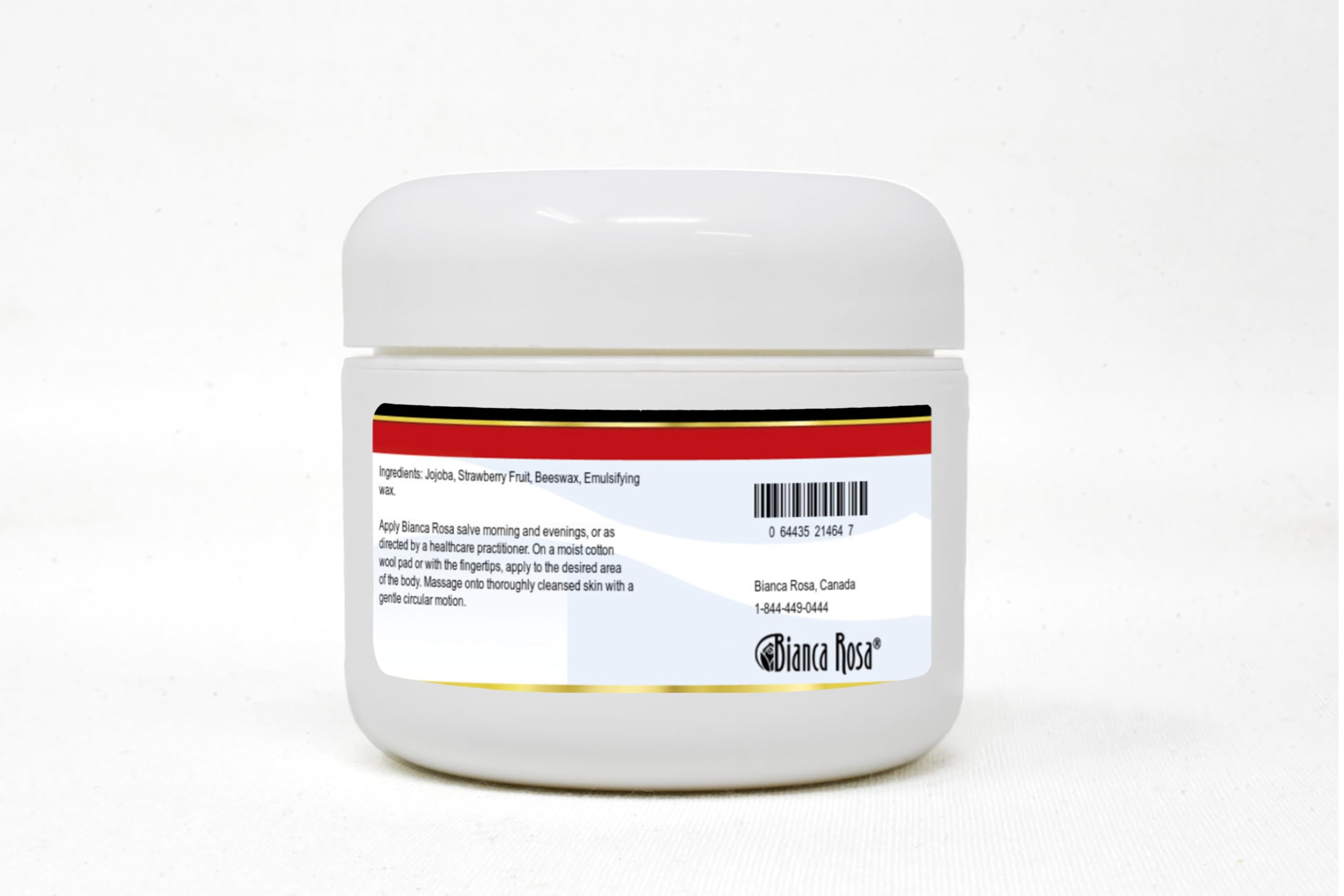 Organic Strawberry Fruit Salve (2 oz) - 2 Pack - All-Natural Lip Balm & Skin Moisturizer - Perfect for Dry Lips, Cuticles & Minor Skin Irritations - ZIN: 521464