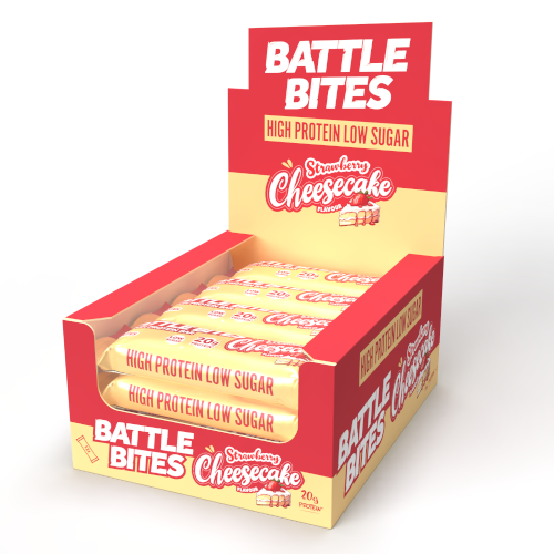Battle Bites Protein Bars - High Protein Low Sugar Snack Bars (12 Pack, 62g Each) - Variety Pack All Flavors - Perfect for Gym, Hiking & On-the-Go Energy Boost