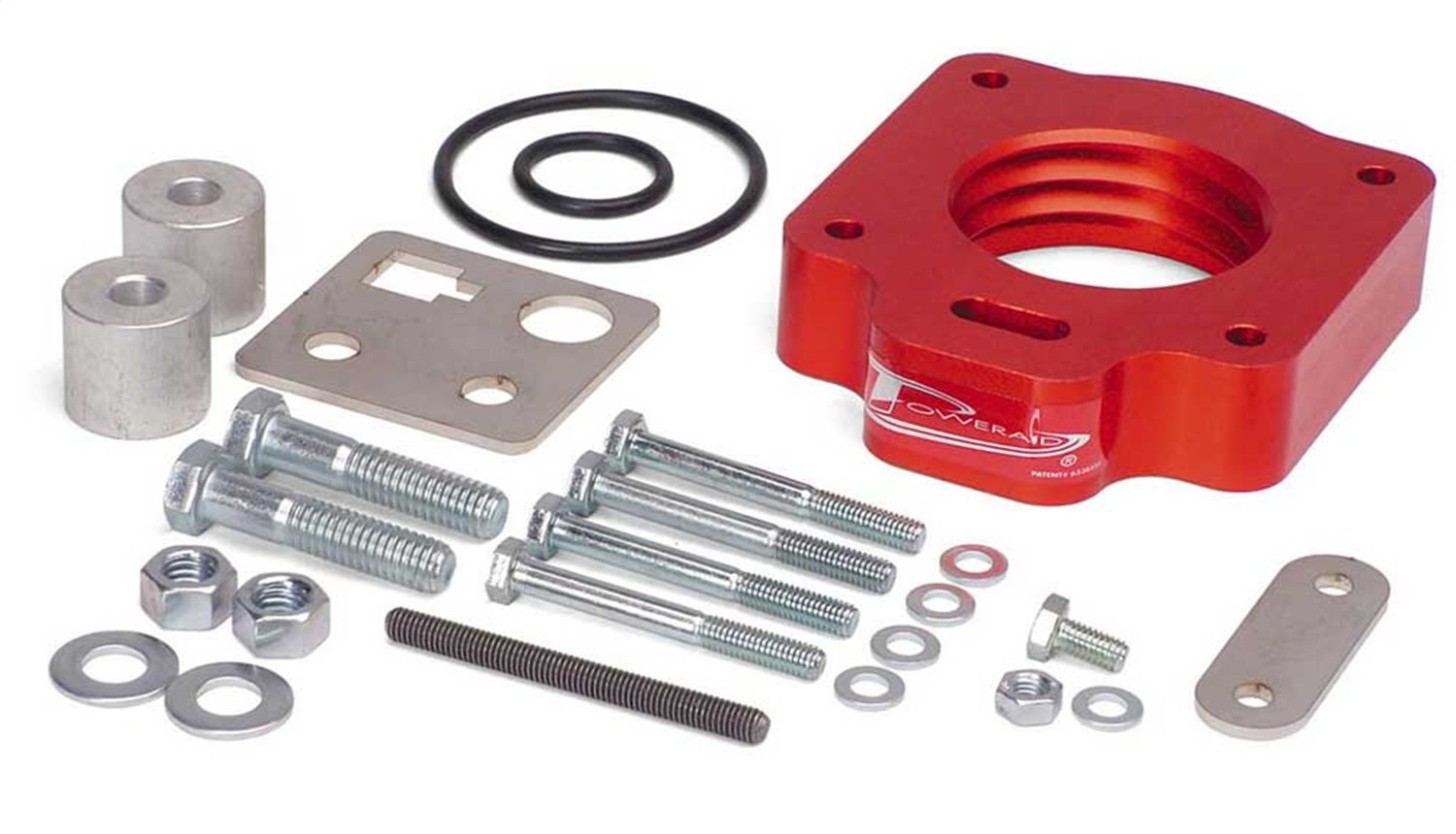 Airaid 400-516 PowerAid Throttle Body Spacer for Improved Engine Performance – Perfect for Off-Roading & Truck Upgrades