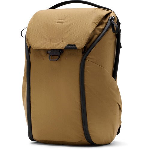 Peak Design Everyday Backpack 30L V2 - Premium Camera & Travel Backpack in Coyote Brown - Perfect for Photographers, Commuters & Outdoor Adventures