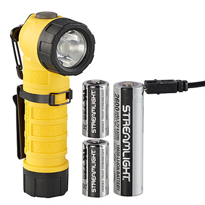 Streamlight Polytac 90 X USB Rechargeable Flashlight - High Lumens, Durable & Waterproof Tactical Light for Camping, Hiking, Emergency Use (Multiple Colors Available)