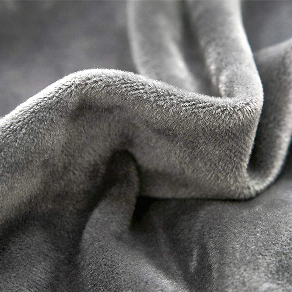 Velvet L-Shaped Sofa Cover - Stretchable, Washable & Sustainable Slipcover for Sectional Couches (4-Seater, 235~300cm/93~118in) - Perfect for Living Room Furniture Protection & Home Decor Refresh