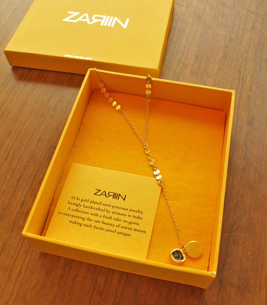 Organic Drops Lariat Necklace - Elegant Boho Layering Jewelry for Women | Perfect for Everyday Wear, Date Nights & Special Occasions