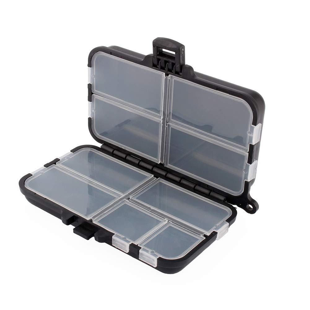 CHICIRIS Fishing Lure Storage Case with Transparent Covers - Waterproof Tackle Box for Hooks, Baits & Rigs - Perfect for Saltwater & Freshwater Fishing Trips