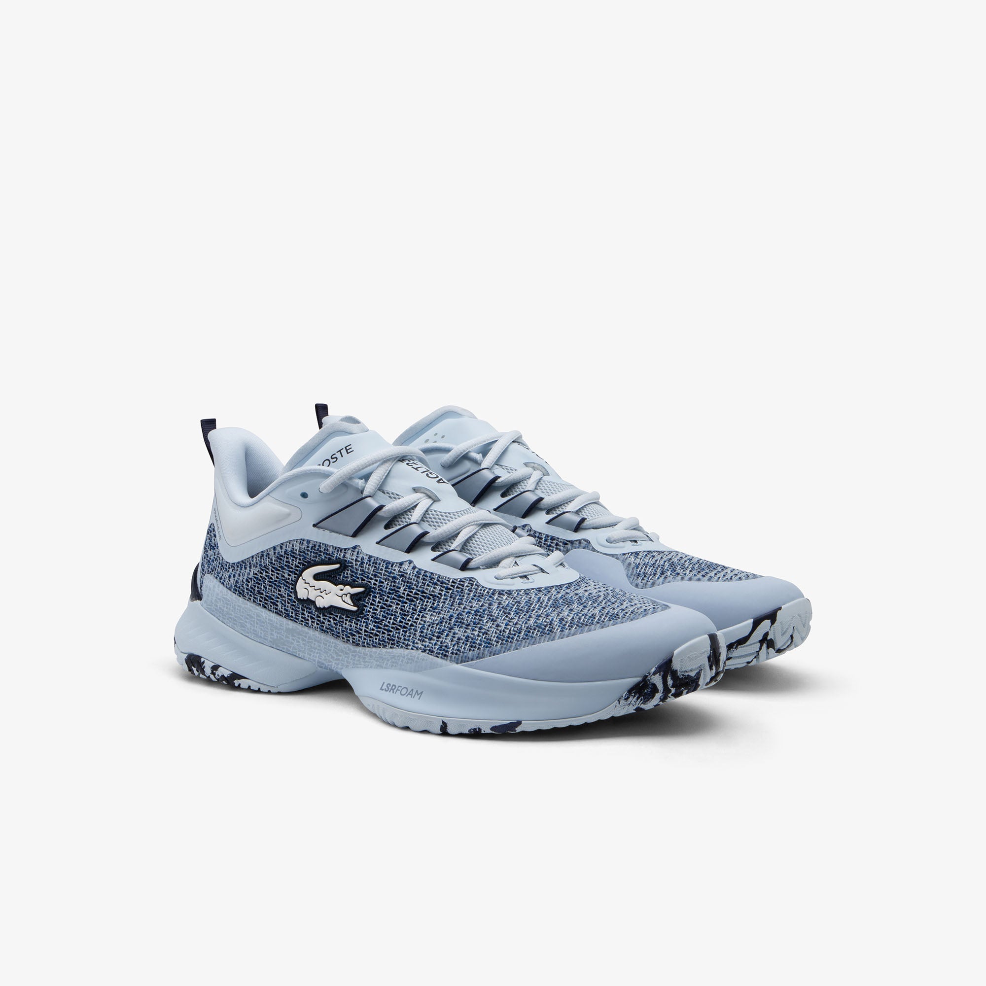 Lacoste AG LT23 Ultra Men's Tennis Shoes - Lightweight & Durable Blue Court Sneakers for Tennis, Casual Wear & Gym Workouts