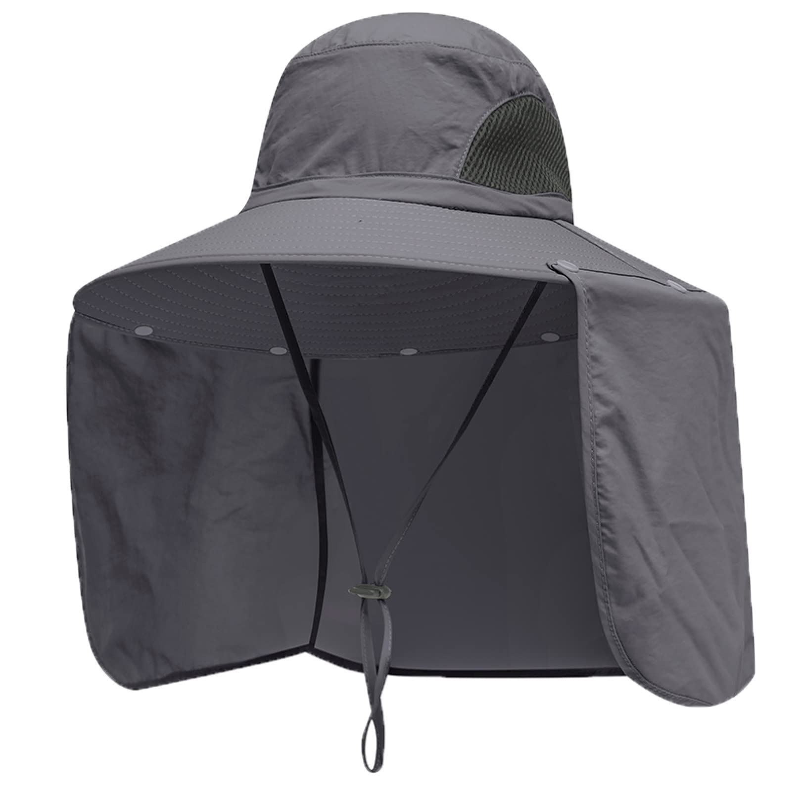Best Sun Hats for Men & Women - Wide Brim Bucket Hat with Neck Flap for UV Protection - Perfect for Hiking, Fishing, Beach & Outdoor Activities in Spring & Summer