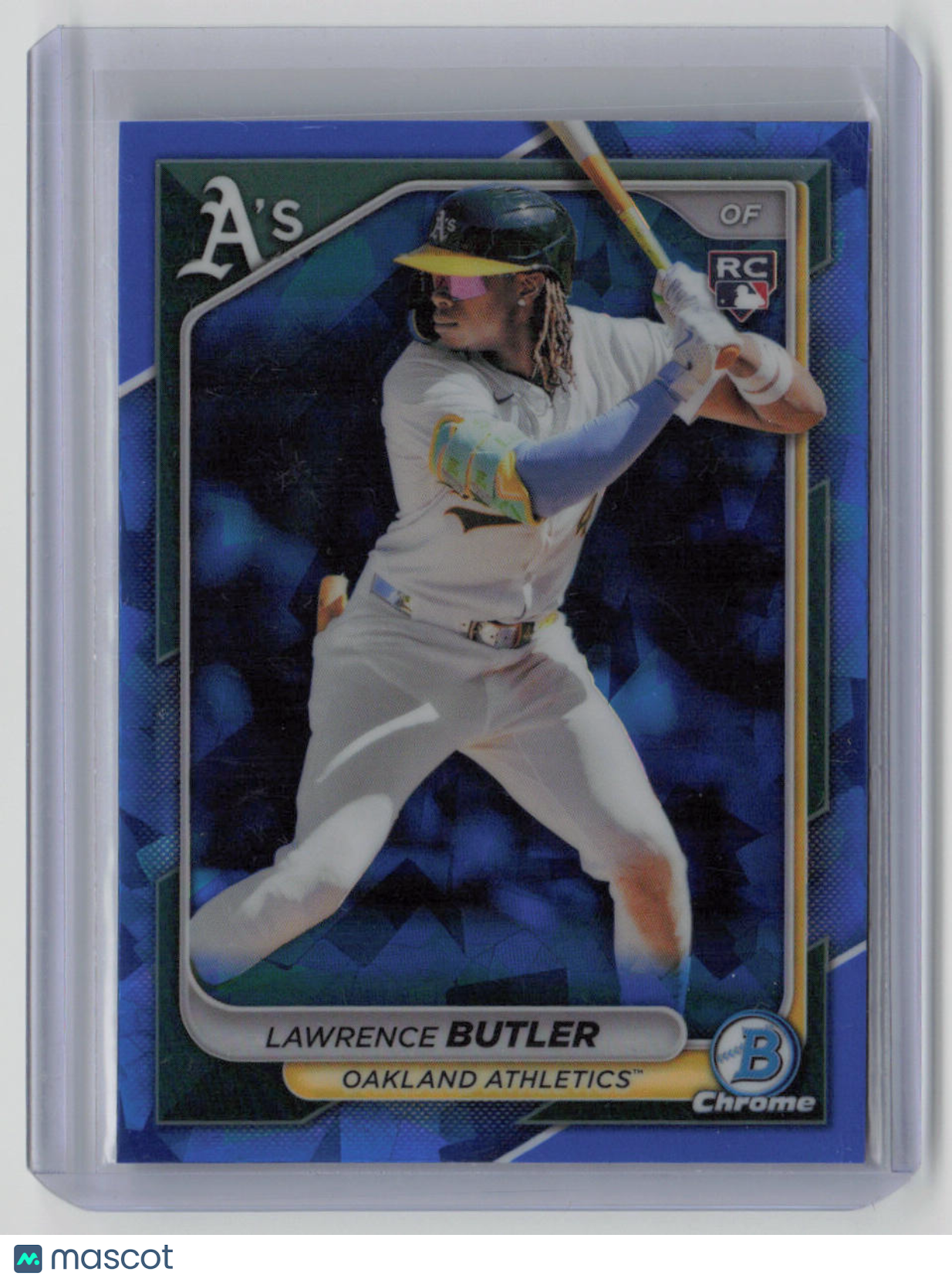 2024 Bowman Chrome Sapphire Lawrence Butler Rookie Card #51 - Collectible Baseball Card for Trading, Investing & Display