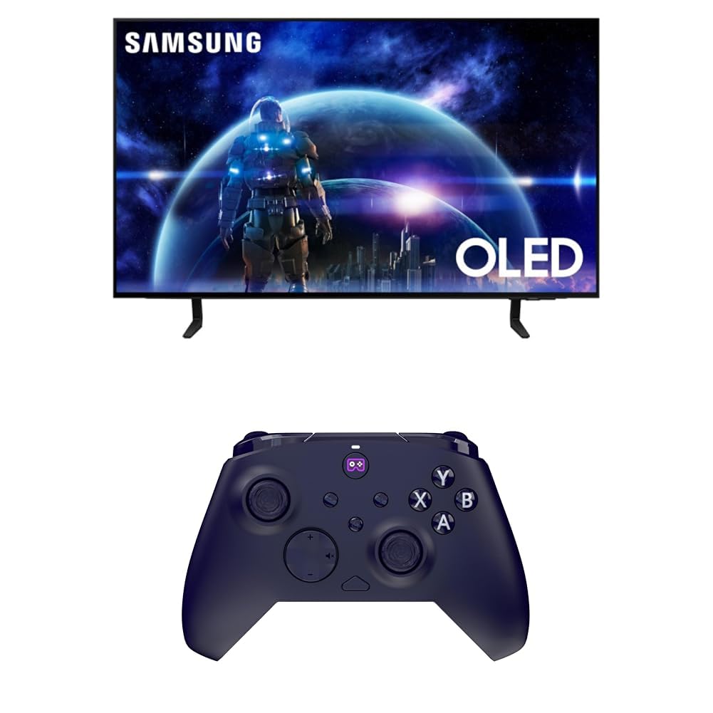 Samsung Smart TV with PDP Replay & Gaming Hub - 4K UHD HDR LED Display for Streaming, Gaming & Home Entertainment