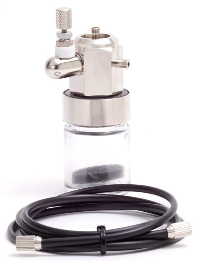 GSI Creos Mr. Air Regulator with Stand - Professional Airbrush Pressure Control for Artists & Hobbyists - Perfect for Model Painting, Cake Decorating & Tattoo Art