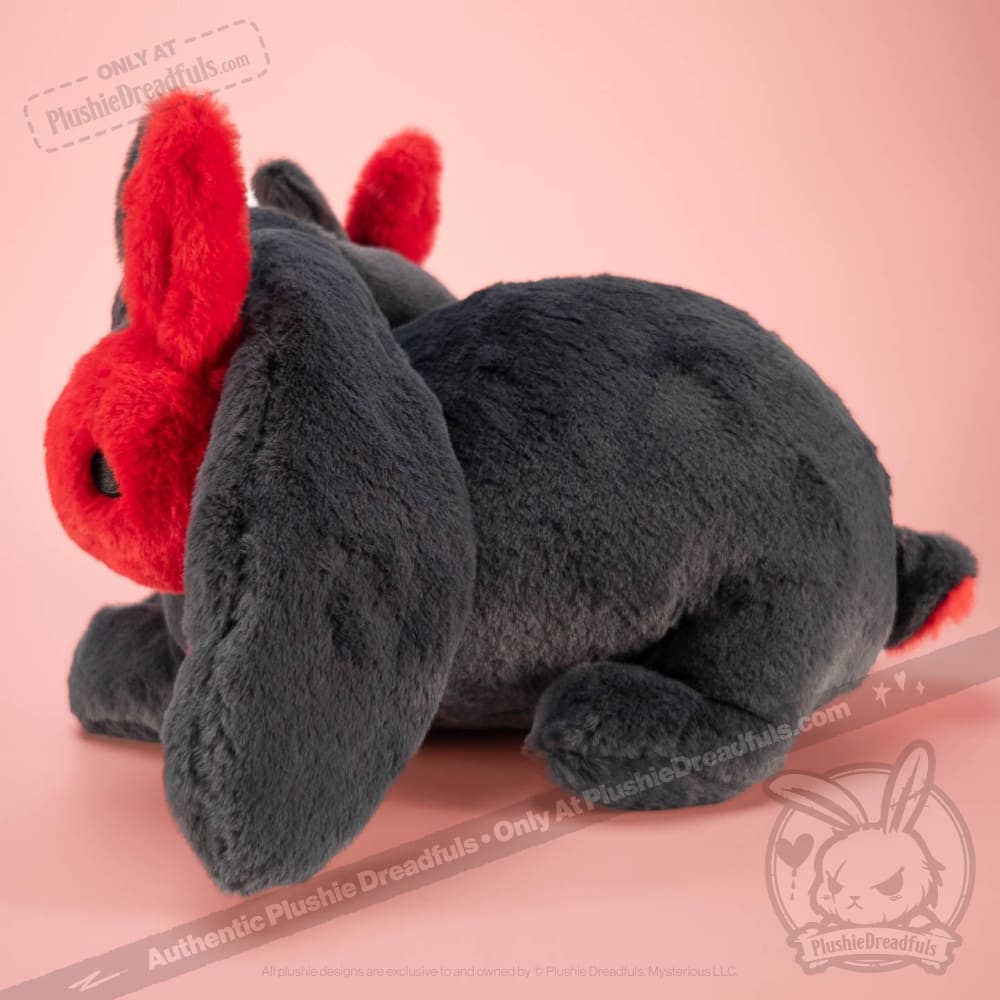 Plushie Dreadfuls Cerberus Rabbit Stuffed Animal - Soft Three-Headed Mythological Plush Toy for Collectors, Unique Gift for Horror Fans & Home Decor