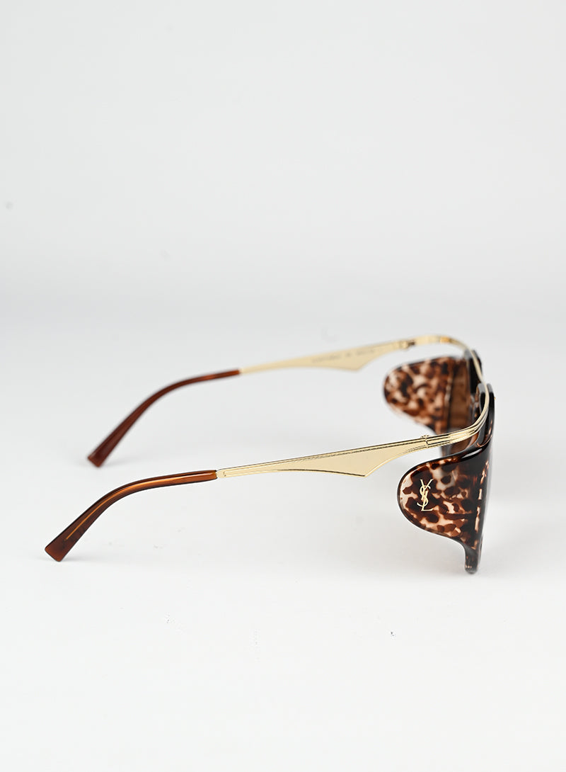 Saint Laurent Tortoiseshell Sunglasses - Luxury Designer Shades for Women & Men | Perfect for Beach, Travel & Fashion Outfits