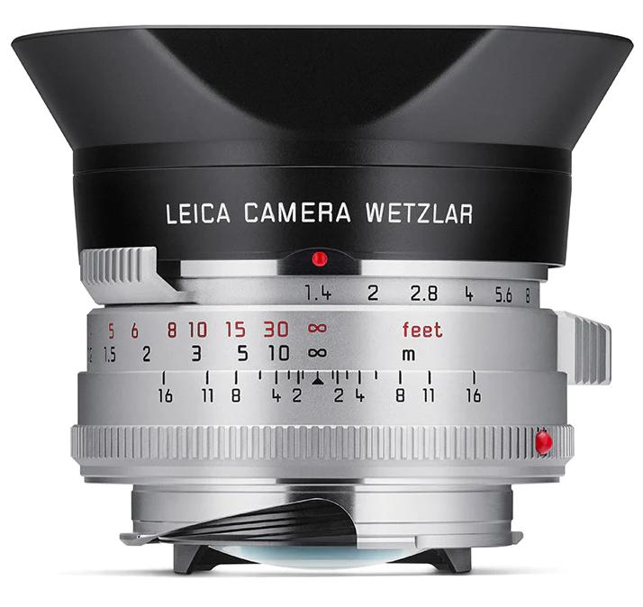 Leica 35mm f/1.4 Summilux M Lens (Silver) - Premium Prime Lens for Leica M Mount Cameras - Perfect for Street, Portrait & Low Light Photography