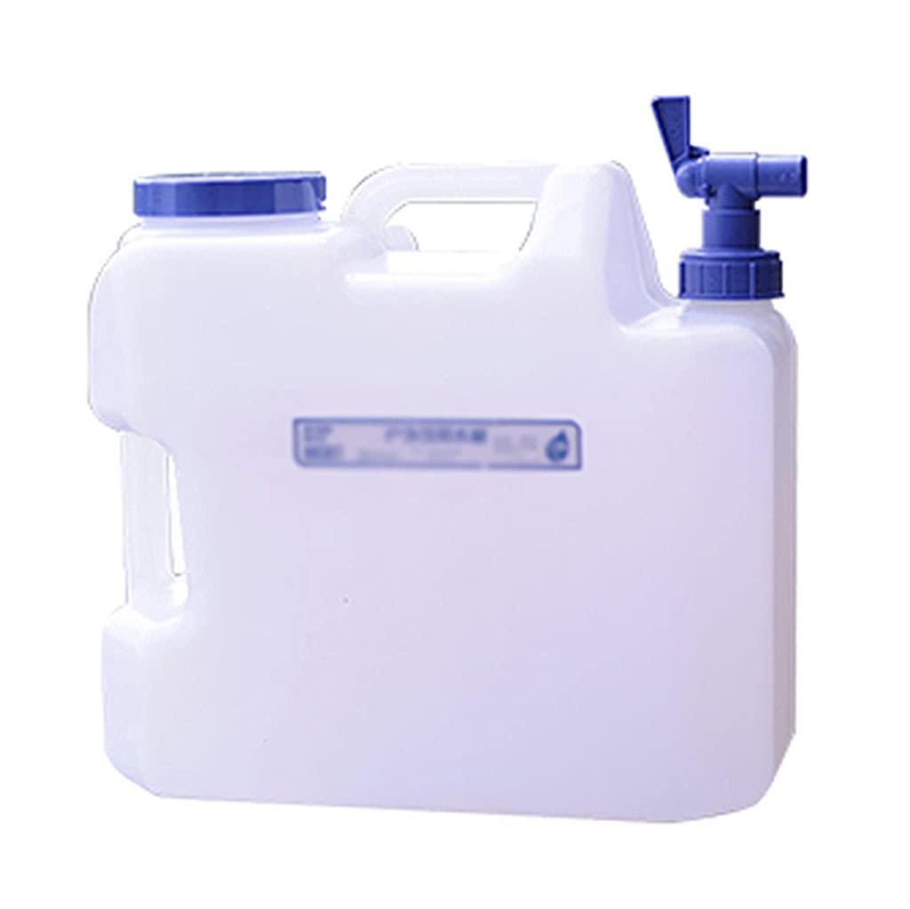 Portable Water Tank for Camping & Hiking - 10L/15L/18L/23L Collapsible Water Container with Lid, Faucet & Handle - Ideal for Outdoor Adventures, Road Trips & Emergency Water Storage (Size: A-10L)