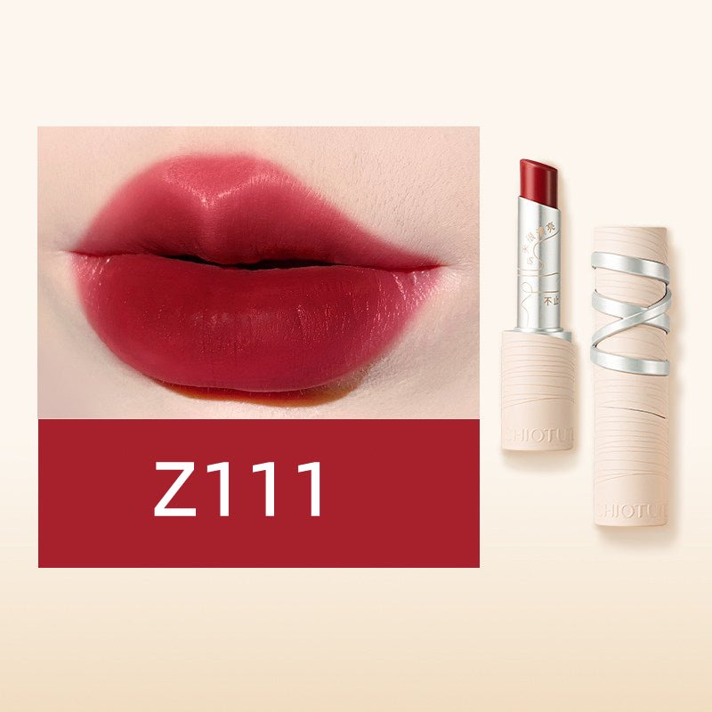 CHIOTURE Silk Mist Moisturizing Lipstick - Hydrating Long Lasting Lip Color with Vitamin E | Perfect for Daily Wear, Date Night & Special Occasions