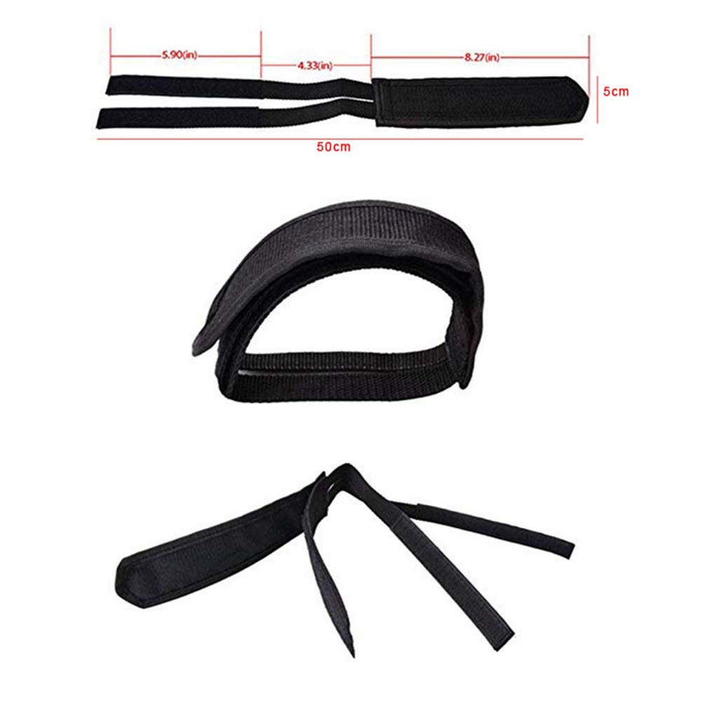 2PCS Non-Slip Adjustable Bike Pedal Straps - Universal Mountain Bicycle Foot Straps for Outdoor Cycling, Fixed Gear & Commuter Bikes - Secure Foot Positioning for Better Pedaling Efficiency