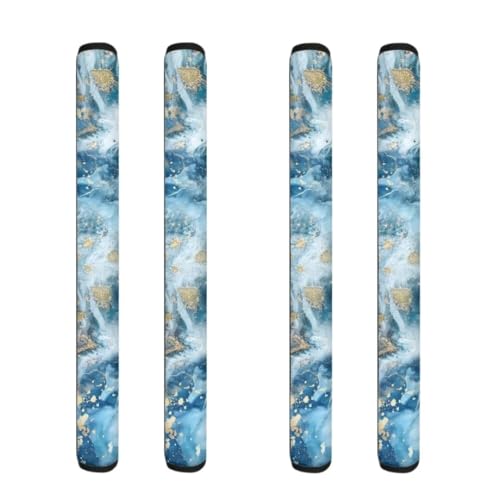 Blue Gold Marble