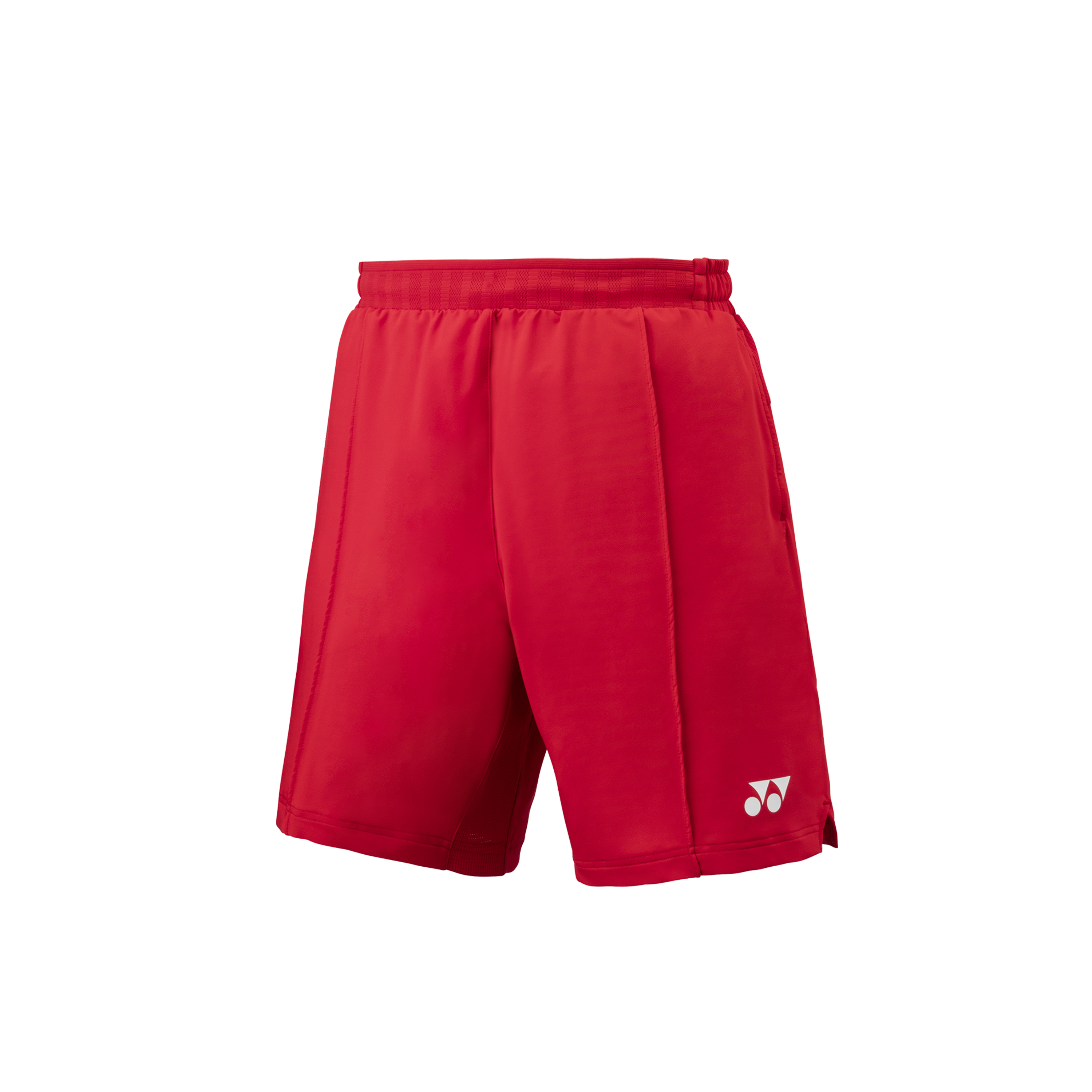 Yonex Premium Badminton Shorts for Men - High-Performance Sports Shorts with Comfort Fit - Ruby Red 15140 - Ideal for Badminton, Tennis & Gym Workouts