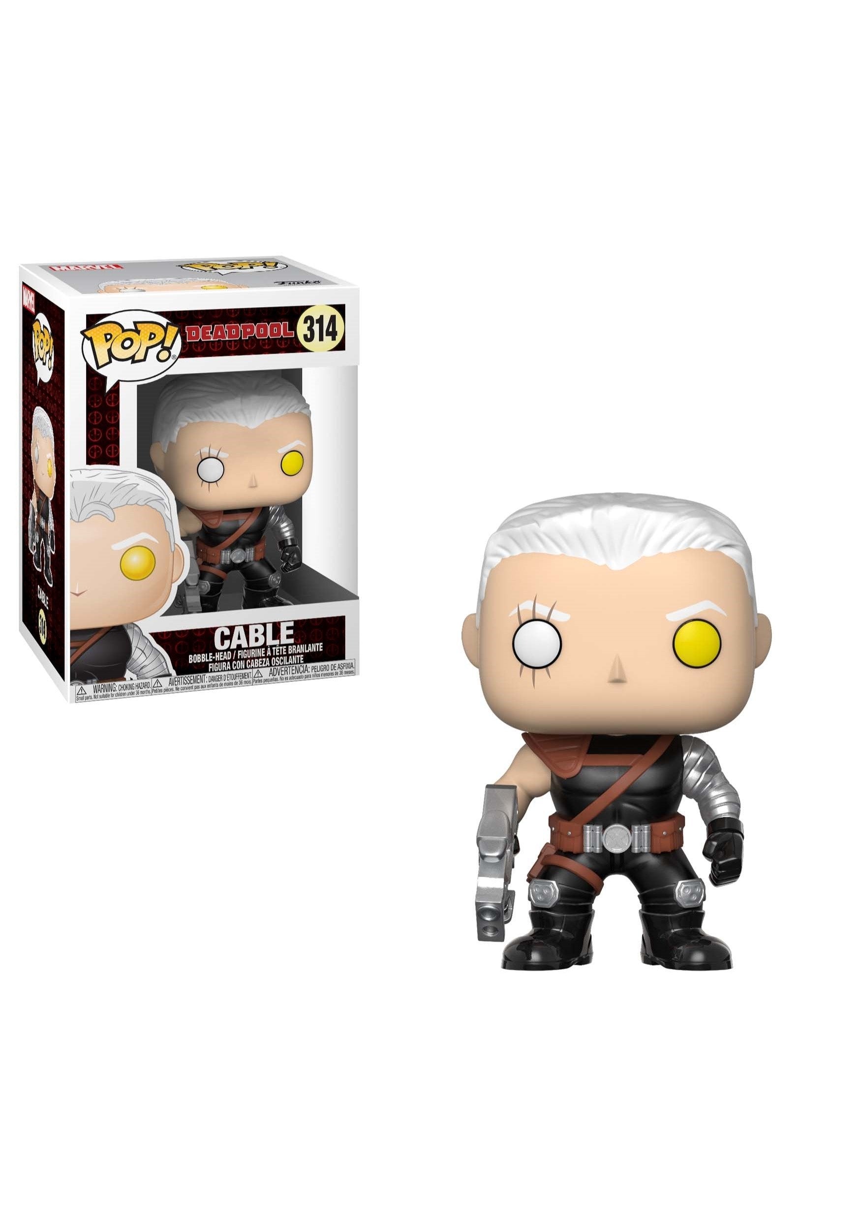 Deadpool & Cable #314 Funko Pop Vinyl Figure - Marvel Comics Collectible, Limited Edition Action Figure for Display & Gift Giving