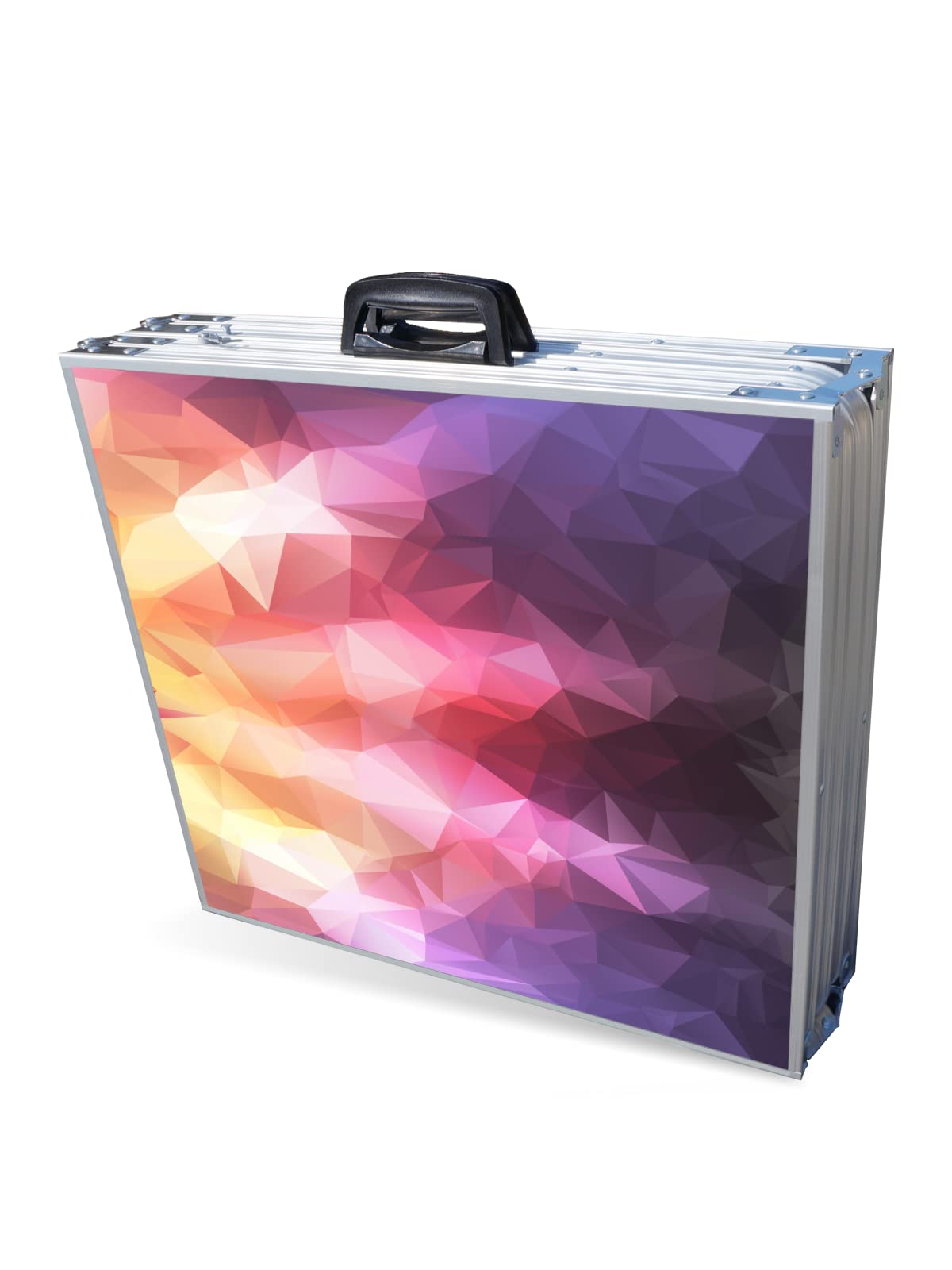PARTYPONG 8 Foot Folding Beer Pong Table - Prism Edition | Portable Party Game Table for Outdoor & Indoor Events | Perfect for College Parties, Tailgates & Backyard Gatherings