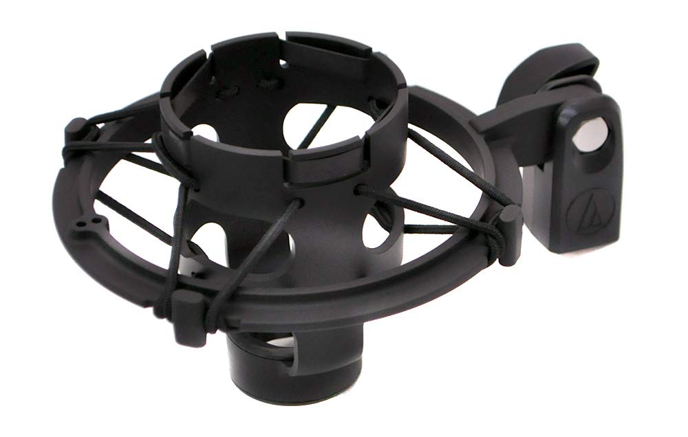 Audio-Technica AT8449A Shock Mount for Microphones - Professional Studio & Podcasting Mic Suspension - Reduce Noise & Vibration for Clearer Audio Recording