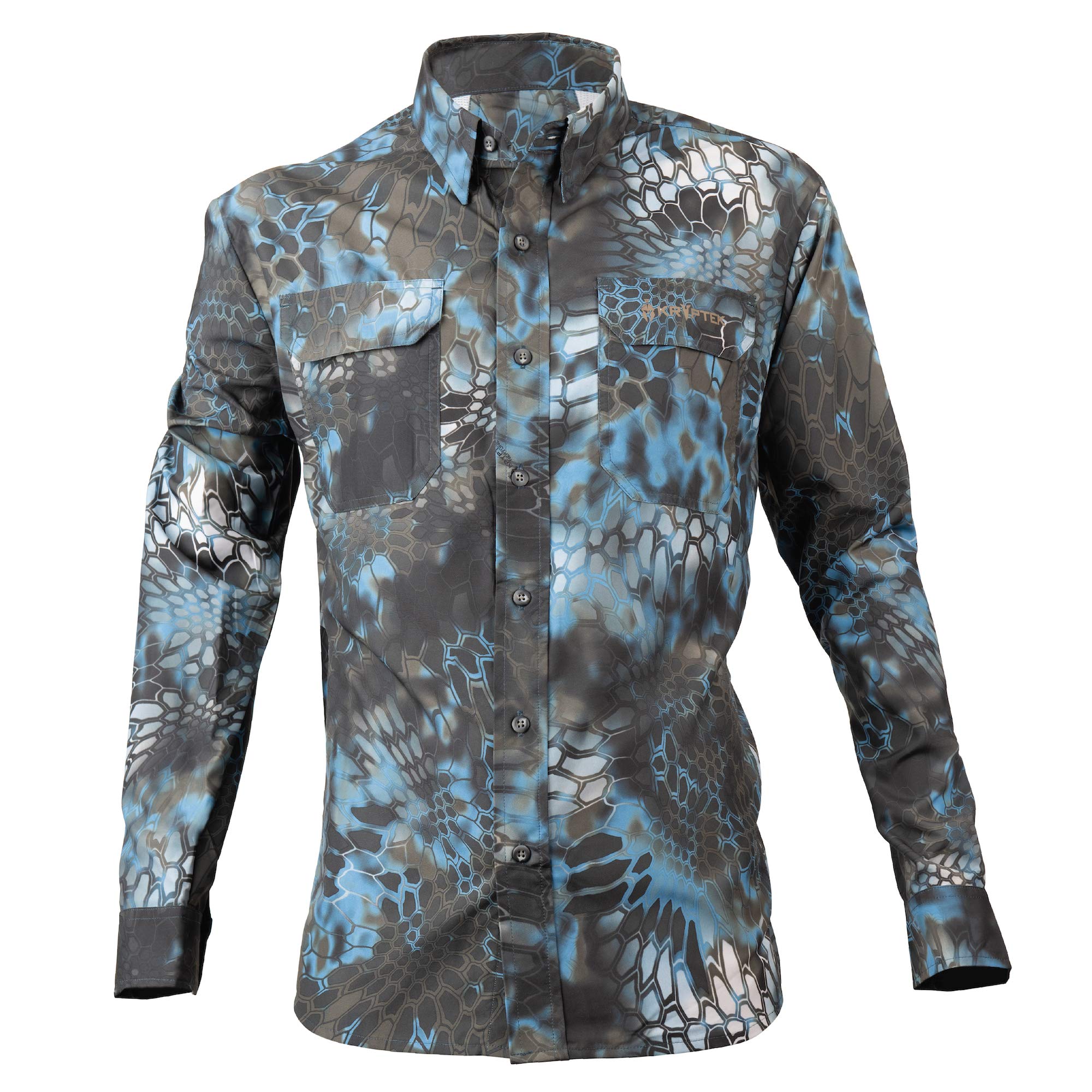 Kryptek Men's Anemos Long Sleeve Shirt - Lightweight Hunting & Outdoor Performance Top for Hiking, Camping & Tactical Activities