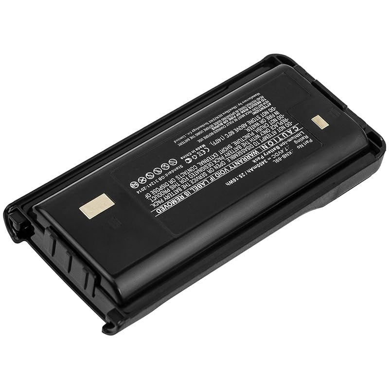 Synergy Digital 2-Way Radio Battery for Kenwood TK-D240 - High Capacity 3400mAh Li-ion Replacement (7.4V, Compatible with KNB-69L) - Perfect for Security, Construction & Outdoor Communication