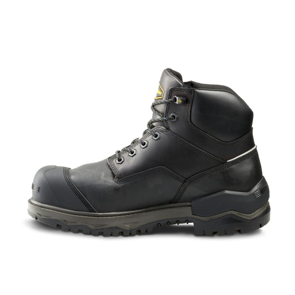 Terra Gantry Men's 6 Composite Toe Work Safety CSA Boot TR0A4T8VBLK - Black Steel Toe Work Boots for Construction, Warehouse & Industrial Safety | OSHA Approved