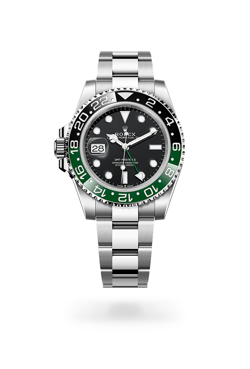 Authentic Rolex GMT-Master II Oystersteel Watch M126720VTNR-0001 | Luxury Men's Timepiece for Travel & Business | Richter & Phillips Jewelers