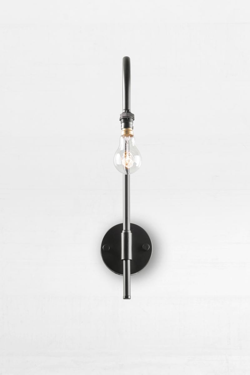 Como Shepherd Hook Swivel Arm Wall Light - Adjustable Outdoor Wall Sconce for Porch, Garden, and Patio Lighting