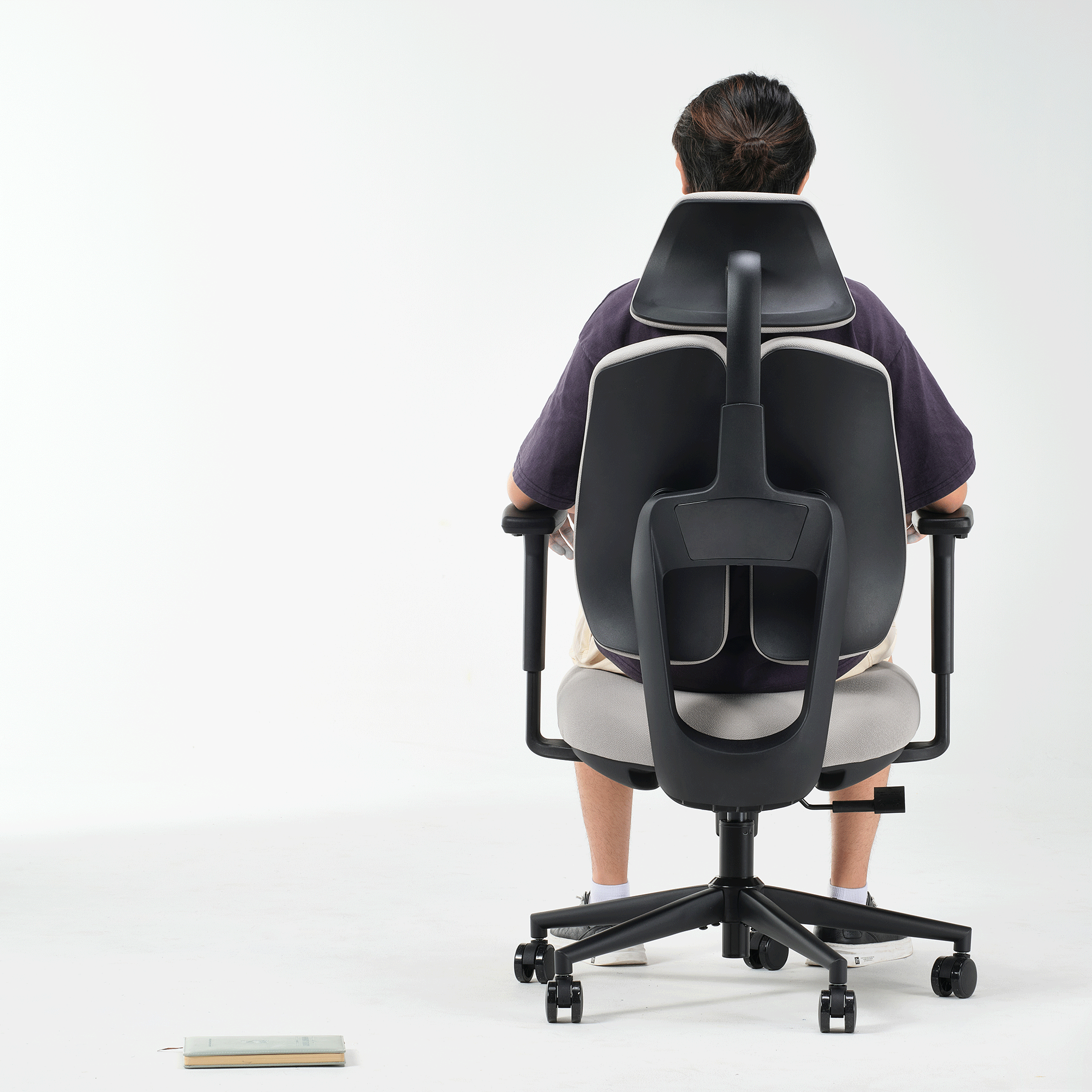 Ergonomic Office Chair with Dual Backrests & Flex Support - Perfect for Home Office, Gaming, and Long Work Sessions