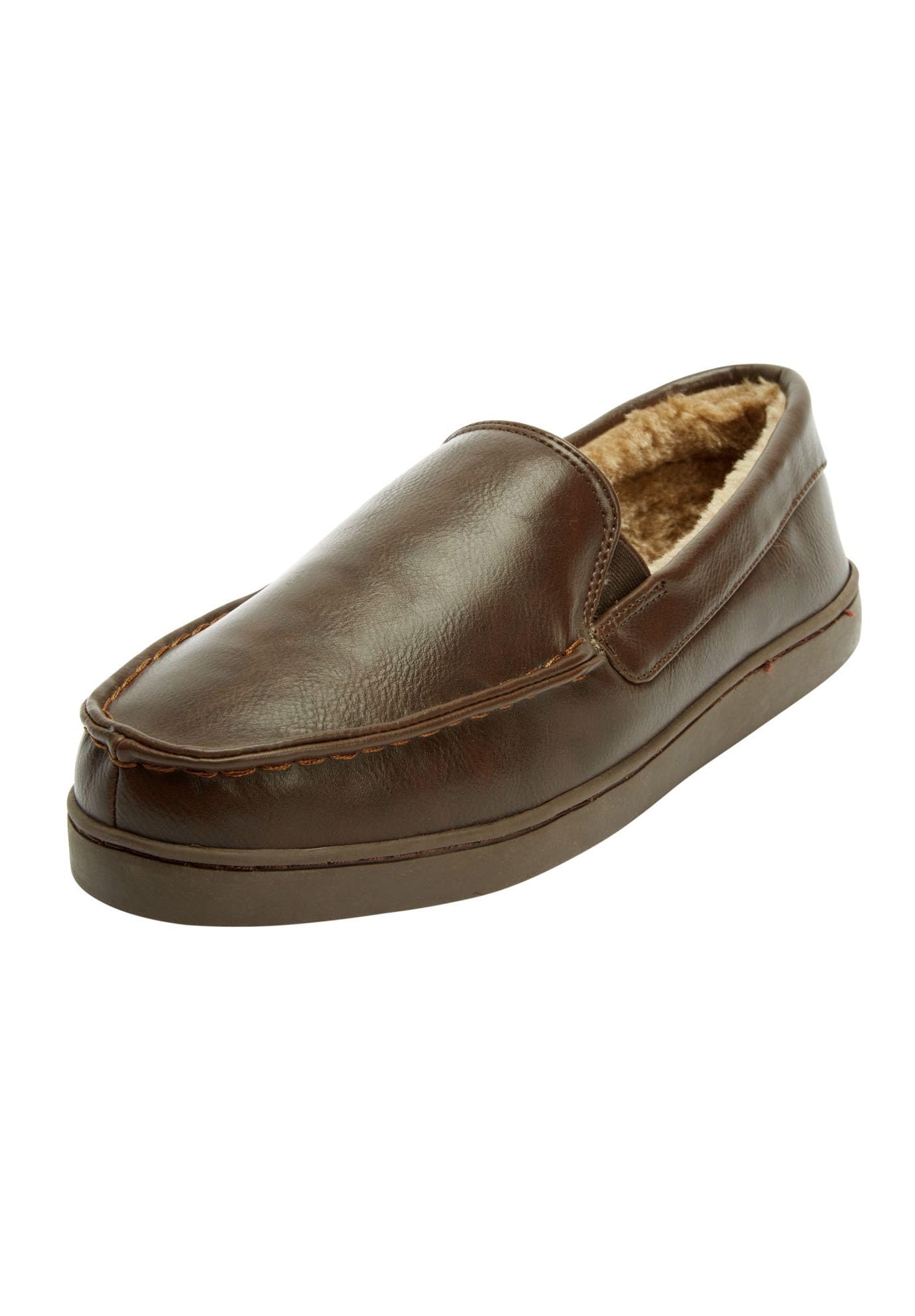 KingSize Men's Wide Width Romeo Slippers - Comfortable House Shoes for Big & Tall Men - Perfect for Indoor Relaxation, Lounging & Home Wear