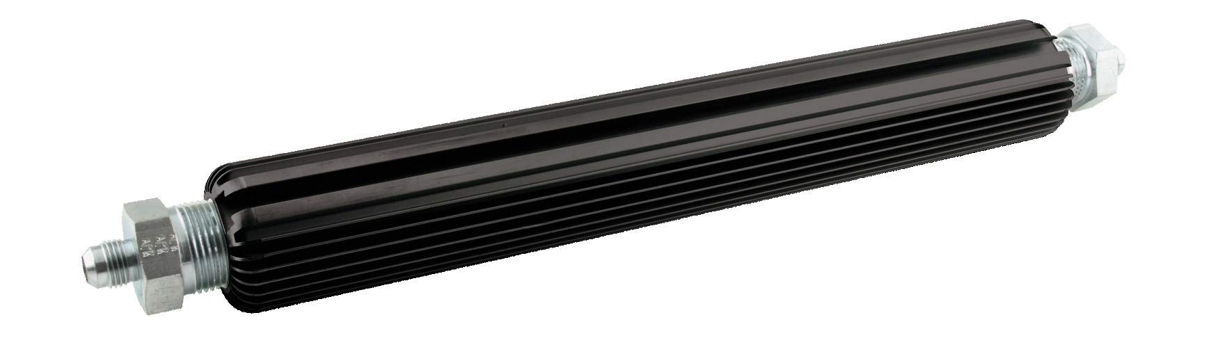 Allstar ALL52102 6AN Black Power Steering Cooler for Racing & Performance Cars