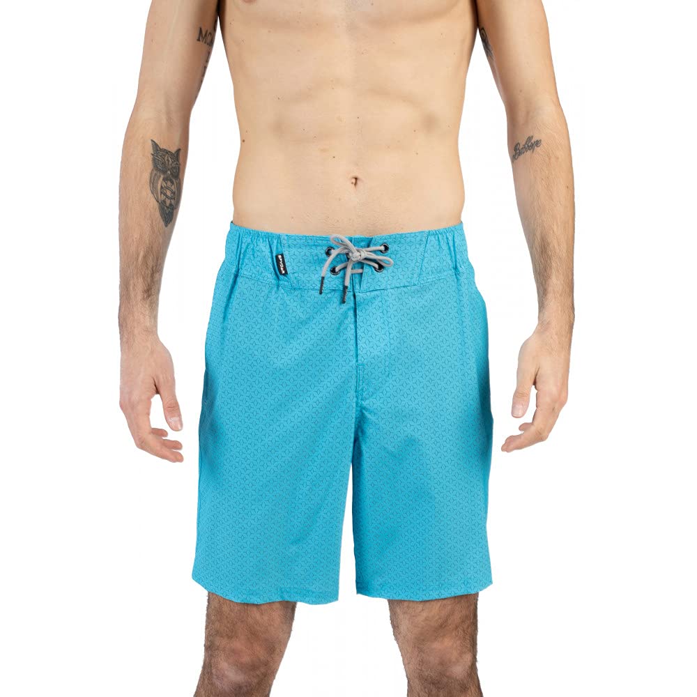 Spyder Men's Quick-Dry Stretch 7-inch Swim Trunks with UPF 50+ Sun Protection, Gym Shorts with Pockets & Mesh Liner - Perfect for Swimming, Beach, Workout & Summer Activities